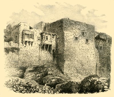 Jeruzalémské hradby, 1890. od Unbekannt