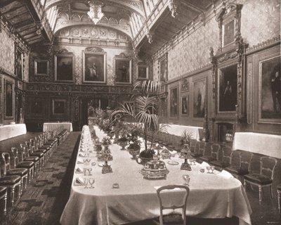 The Waterloo Chamber, Windsor Castle, Berkshire, 1894. od Unbekannt