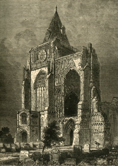 Západní fronta, Crowland Abbey, 1898. od Unbekannt