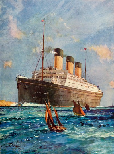 The White Star Liner Majestic, . od Unbekannt