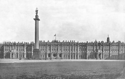 Zimní palác, Petrohrad, Rusko, 1895. od Unbekannt