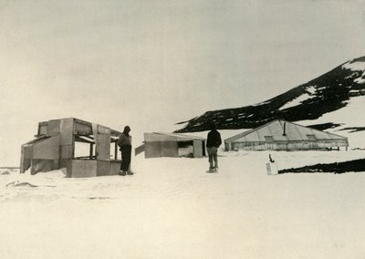Zimní čtvrti Discovery Expedice v Hut Point, c1908, 1909. od Unbekannt