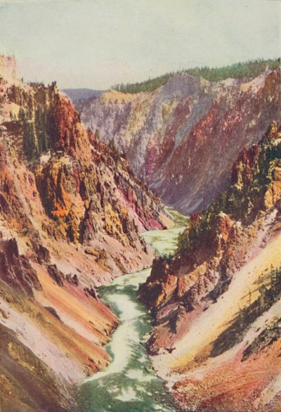 Řeka Yellowstone, 1916 od Unbekannt