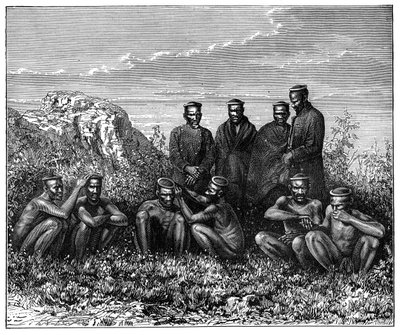 Zulu, Jižní Afrika, c1890 od Unbekannt