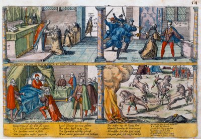 Atentát na francouzského Jindřicha III., 1589 od Unbekannt