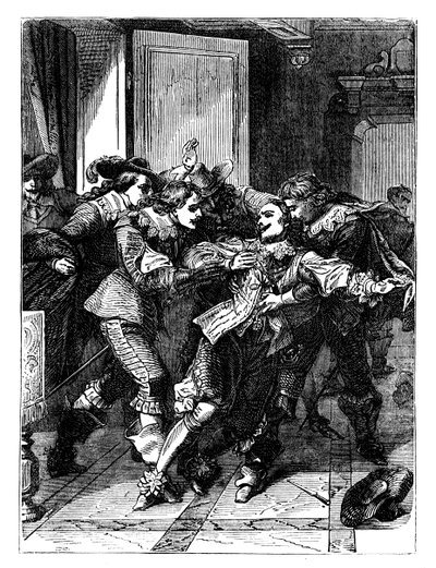 Atentát na vévodu z Buckinghamu, c1902 od Unbekannt