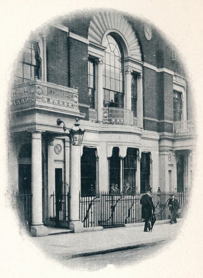 Arkýř, Boodles Club, Londýn, c1900 1901 od Unbekannt