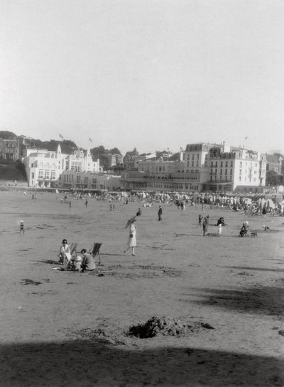 Pláž, Dinard, Bretaň, 20. století od Unbekannt