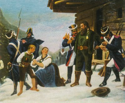Zajetí Andrease Hofera, 1809, 1936. od Unbekannt