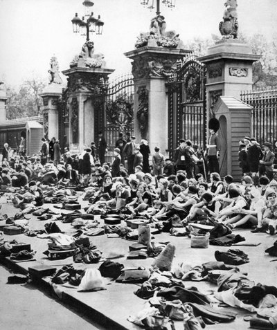 Dětský jubilejní svátek, Buckinghamský palác, Londýn, 1935 od Unbekannt