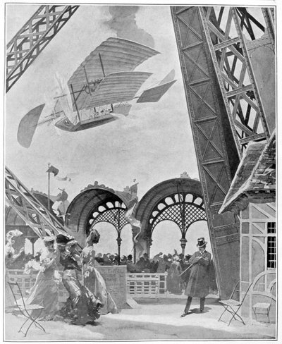 Dobytí vzduchu v Ambigu-Comique, 1900 od Unbekannt