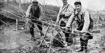 Obrana Carency, Francie, 1915 od Unbekannt