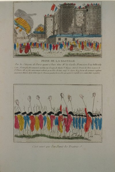 Demolice Bastily, 14. července 1789, 1789 od Unbekannt