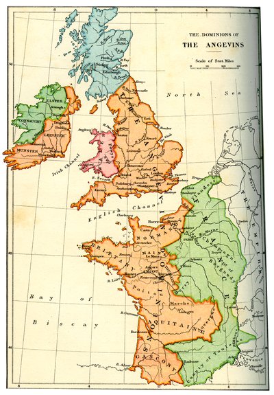 Panství Angevinů, 1892 od Unbekannt