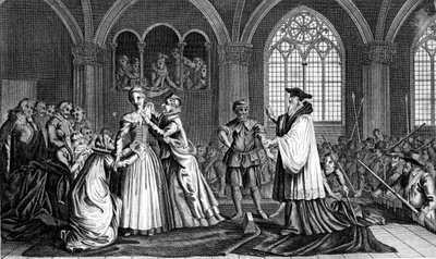 Poprava Marie, skotské královny, 1587, 18. století od Unbekannt