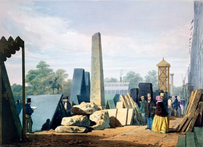 Exteriér, Velká výstava, Hyde Park, Londýn, 1851 1854 od Unbekannt