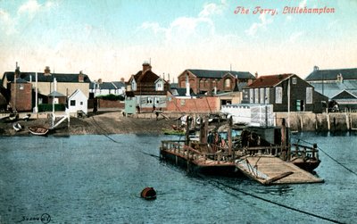 Trajekt v Littlehamptonu, West Sussex, 1907 od Unbekannt
