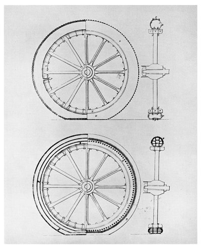 První pneumatika, 1845 1956 od Unbekannt