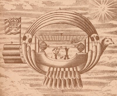 Létající loď, c1709 1919 od Unbekannt