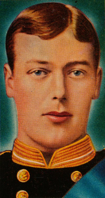 Budoucí král George V., když byl podporučíkem královského námořnictva, osmdesátá léta 1935 od Unbekannt