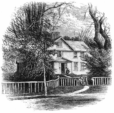 Domov Amose Bensona Alcotta 1799-1888, Concord, Massachusetts, 1875 od Unbekannt