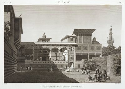 Dům Osmana Beye, Egypt, c 1798 od Unbekannt