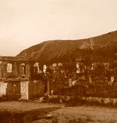 Kiosk, Metzeral, severní Francie, c1914-c1918 od Unbekannt