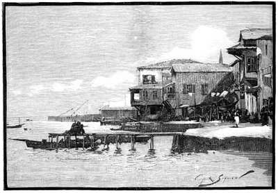 Přístav, Larnaca, Kypr, 1900 od Unbekannt