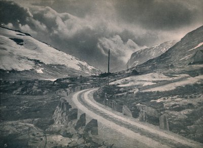 Horská silnice Grotli - Stryn, 1914. od Unbekannt