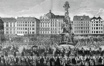 Přísaha věrnosti Marii Terezii jako rakouské arcivévodkyni, 22. listopadu 1740, 1903 od Unbekannt