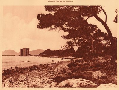 Starý klášter, Saint-Honorat, 1930. od Unbekannt