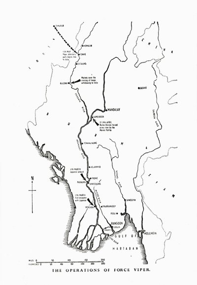 Operace Force Viper, Barma, druhá světová válka, 1942-1943 1944. od Unbekannt