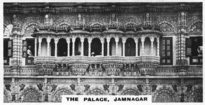 Palác, Jamnagar, Indie, c1925 od Unbekannt