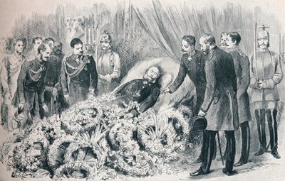 Odchod prvního německého císaře: smrtelná postel Viléma I., 1888 1911 od Unbekannt