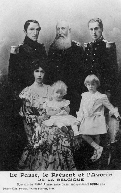 Minulost, přítomnost a budoucnost Belgie, 1905 od Unbekannt