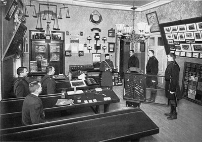Policejní rekruty na policejní škole v Petrohradu, 1903 od Unbekannt