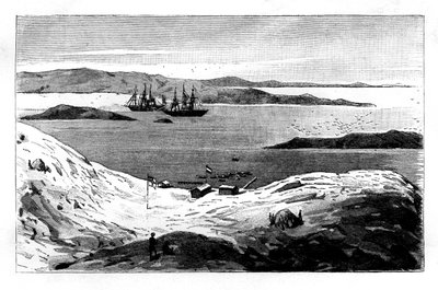 Přístav Angra Pequena, Namibie, 19. století od Unbekannt
