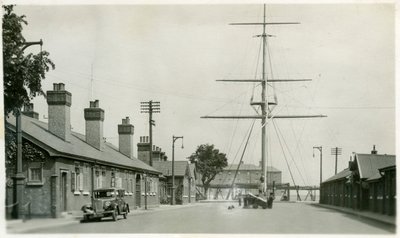 Quarterdeck, výcvikové zařízení Royal Navy, Shotley, Suffolk, 1936 od Unbekannt