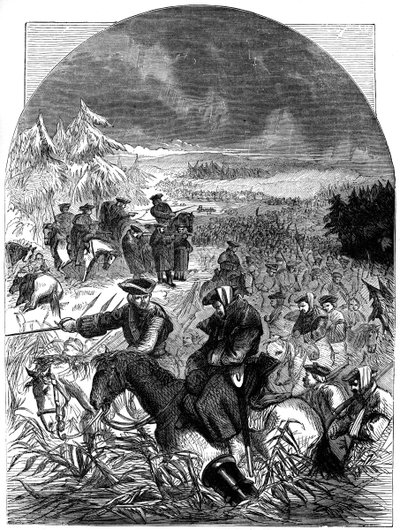 Ústup Belleisle, c1740 19. století od Unbekannt