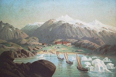 Druhá německá severopolární expedice do Arktidy a Grónska v roce 1869 od Unbekannt