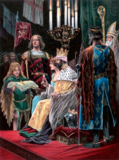 Druhá obětina Edwarda II, Westminster, 25. února 1308, 1902 od Unbekannt