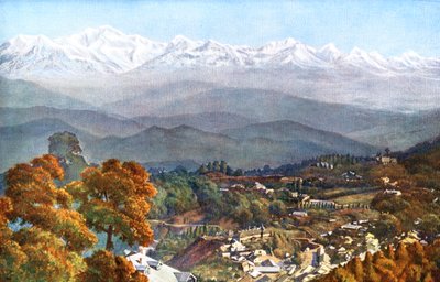 Sněhy z Jalapahar, Darjeeling, Indie, začátek 20. století od Unbekannt