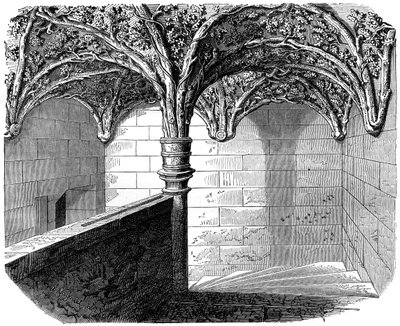 Schodiště hotelu de Bourgogne, Paříž, 1882-1884 od Unbekannt