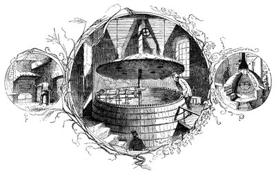 Přikládací díra, kaše na kaši a měď, 1886 od Unbekannt