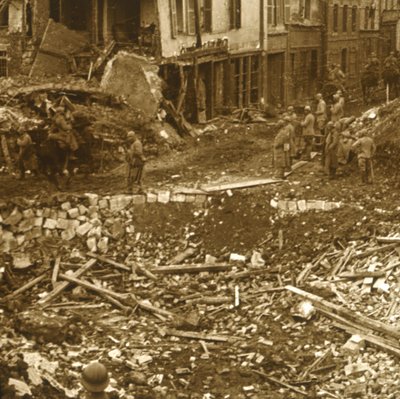 Dobytí Hamu, Severní Francie, 1917 od Unbekannt