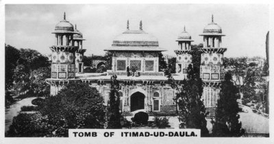 Hrobka Itimad-Ud-Daula, Agra, Indie, c1925 od Unbekannt