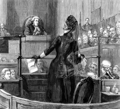 Soud s paní Maybrick v Liverpoolu, 1889 od Unbekannt