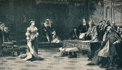 Proces s královnou Kateřinou, 1529 1905. od Unbekannt