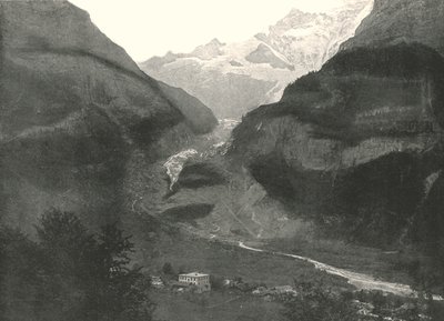 Údolí, Grindenwald, Švýcarsko, 1895. od Unbekannt