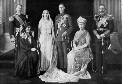 Svatba vévody z Yorku a lady Elizabeth Bowes-Lyonové, 1923 od Unbekannt